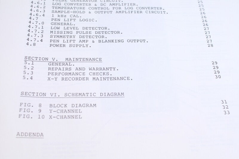 Urei model 2010 operating instructions