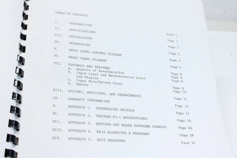 Ursa Major 8x32 Owners Manual