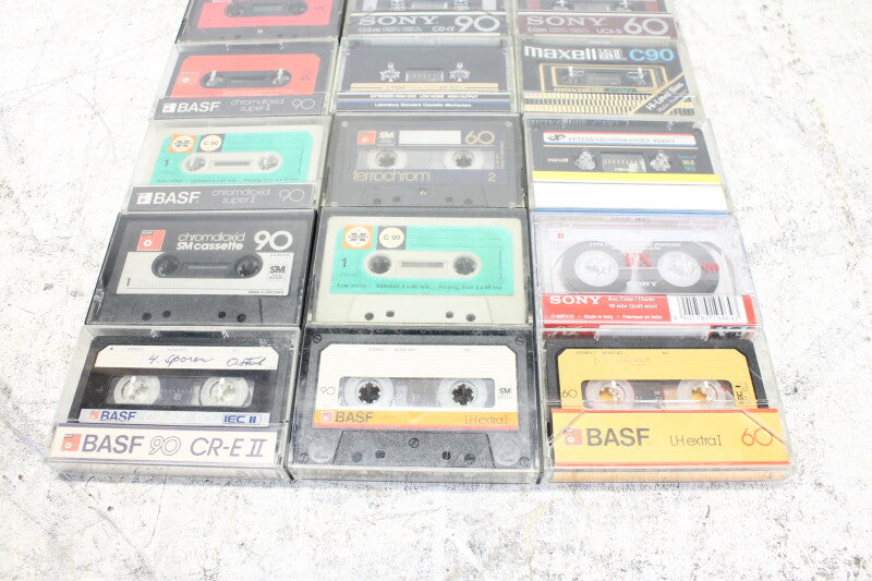 Various Assortment of used cassettes (21x)