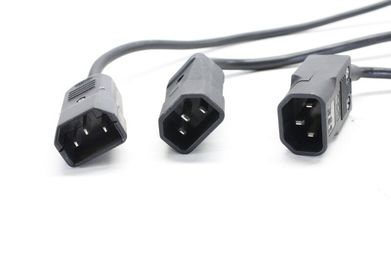 Various Lot with 3x (female) C13 to (male) C14 Cables in various lengths