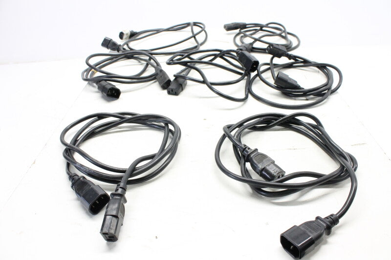 Various Lot with 7x (female) C13 to (male) C14 Cables