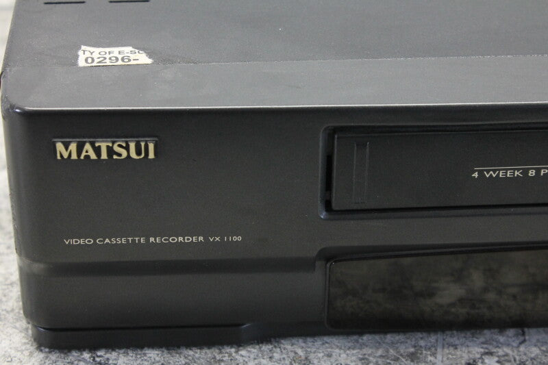Matsui Video Cassette Recorder VX-1100