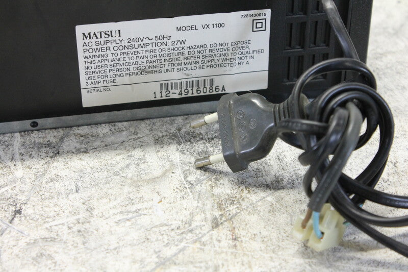 Matsui Video Cassette Recorder VX-1100