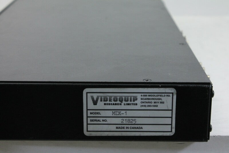 VideoQuip MDX-1SDI MUX/DEMUX