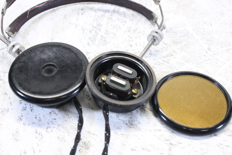 Vintage German Omega 2000 headphones probably 1920's