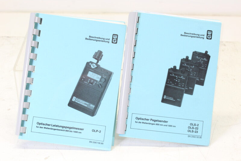 Wandel & Goltermann OLS-2 OLP-2 Set in Case