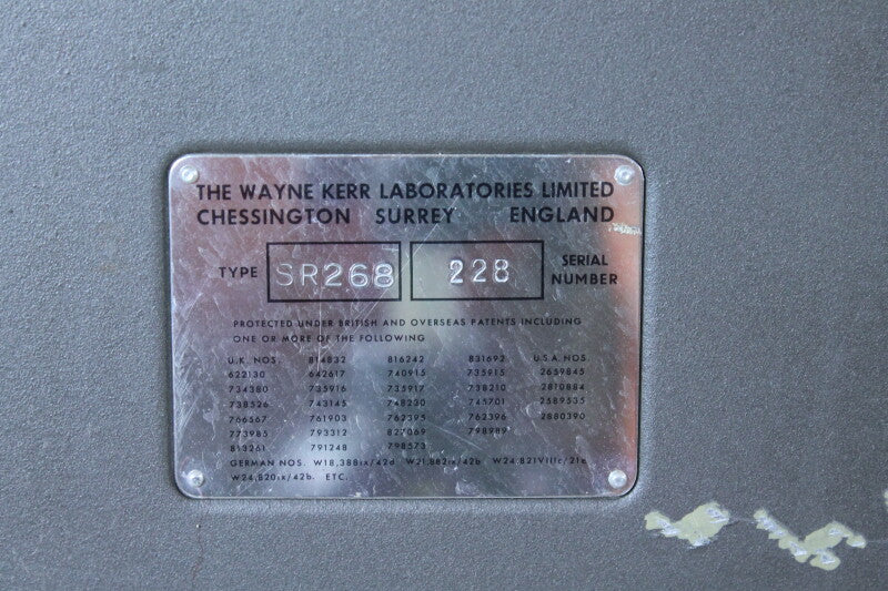 Wayne Kerr Source & Detector SR268 (No. 1)