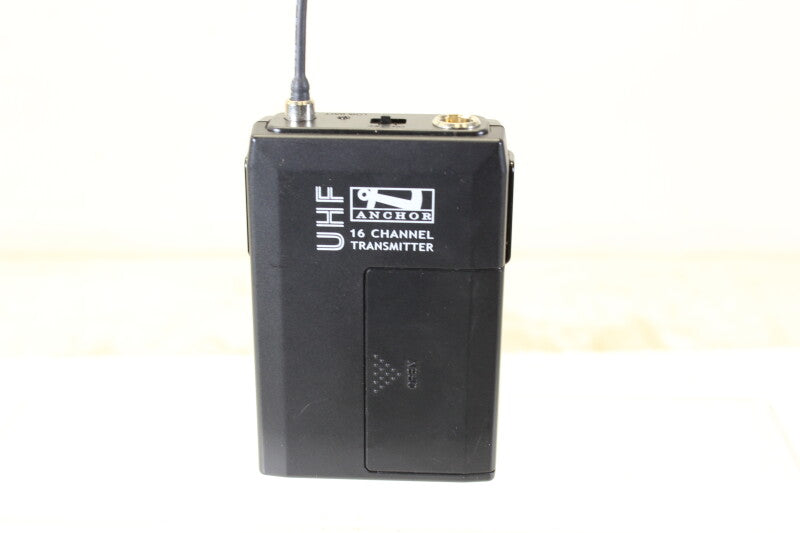 Anchor Audio WB-8000 UHF Beltpack Transmitter With EM-TA4F Mic