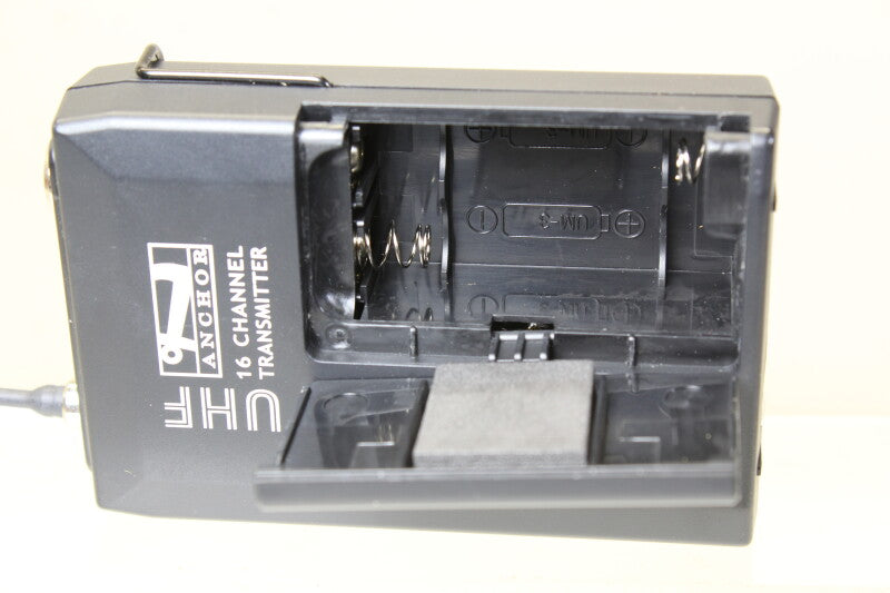 Anchor Audio WB-8000 UHF Beltpack Transmitter With EM-TA4F Mic