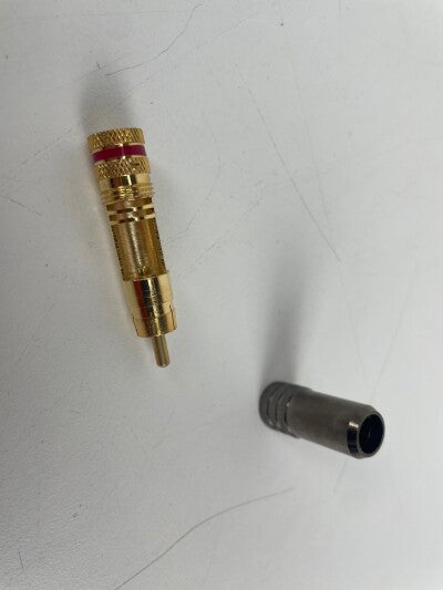 WBT-0144 Gold-Plated RCA Plugs – 2 Pairs (4 Plugs)