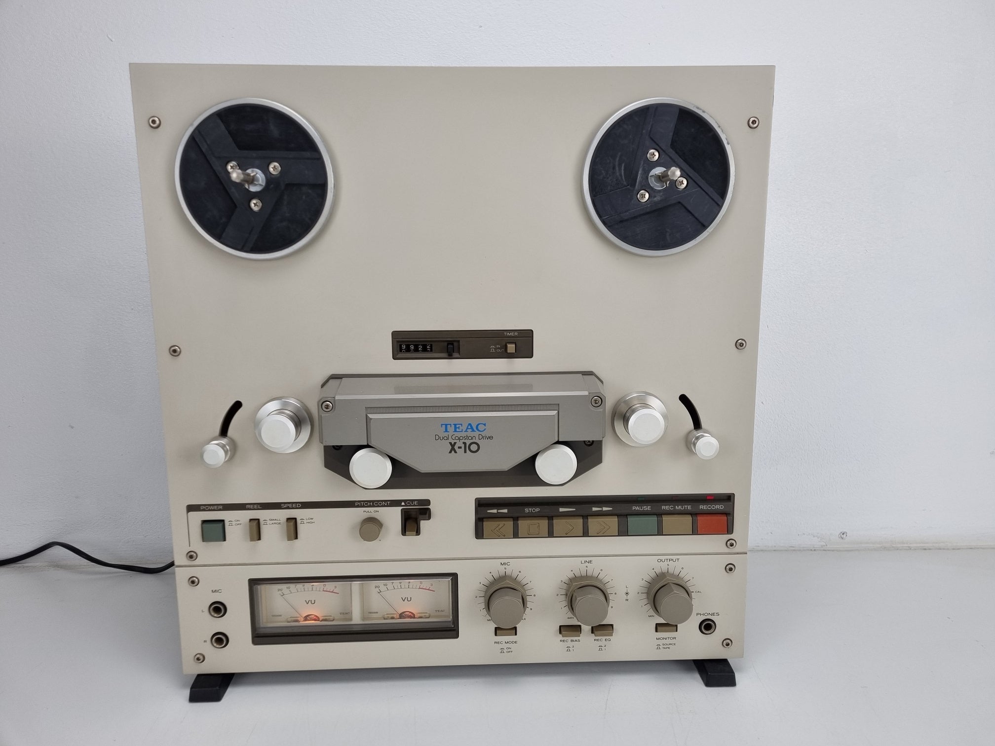 TEAC X10 - Stereo Tape Deck - Working oke - New Belts - Heads Cleaned - Records Well
