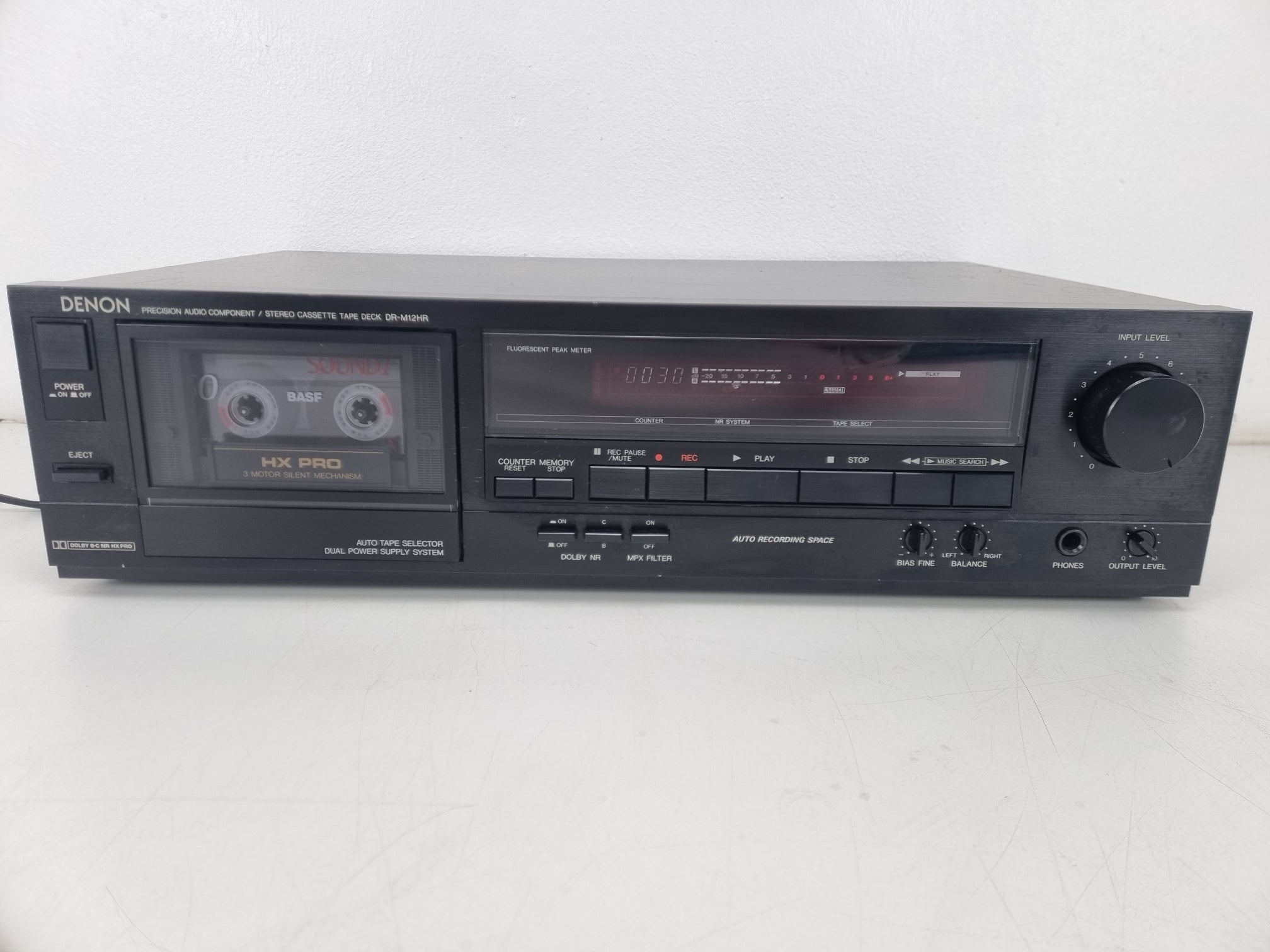 Denon DR-M12HR - Precisie Audio Component / Stereo Cassettespeler
