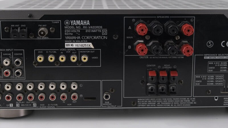 Yamaha RX-V420RDS - Surround Receiver
