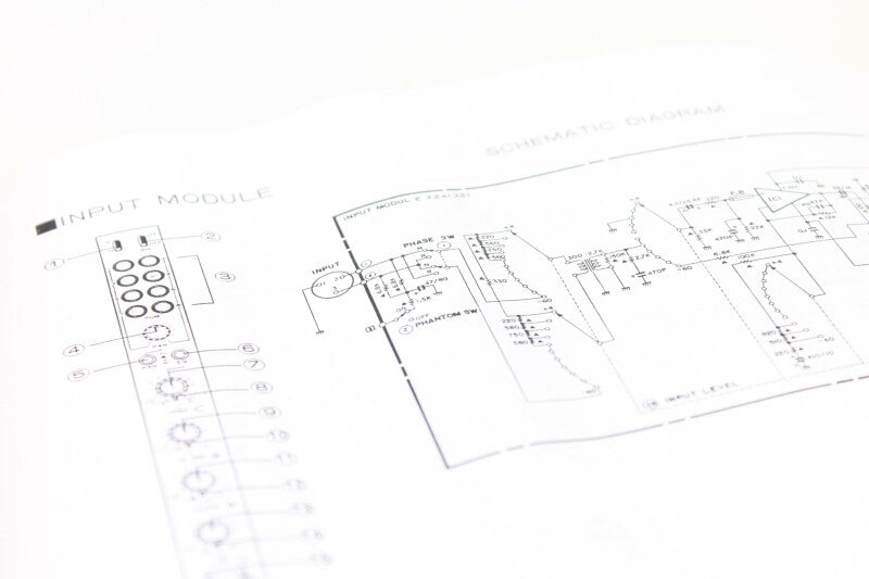 Yamaha PM-2000 Mixing Console Schematics Manual