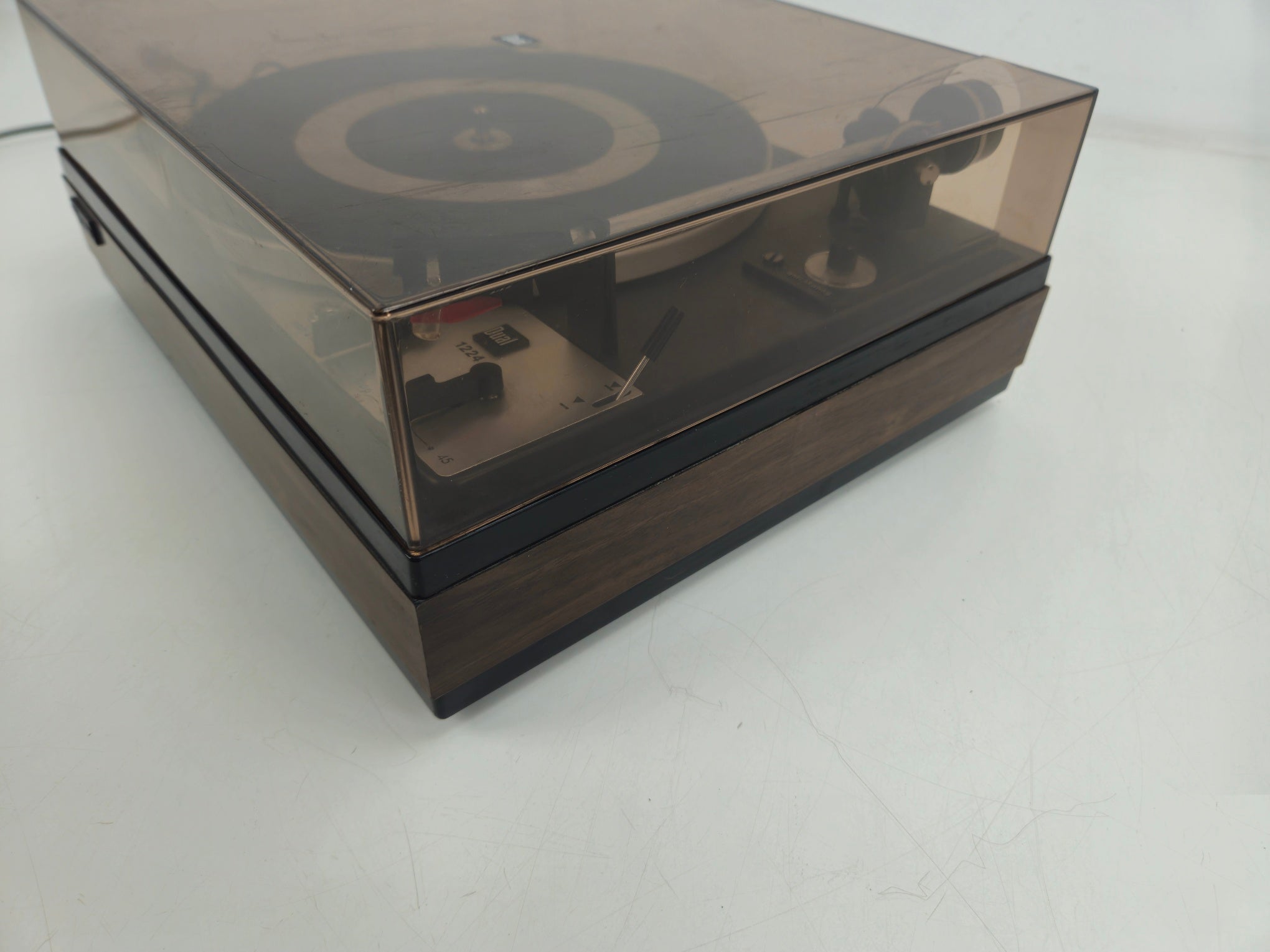 Dual - 1224 - 2-Speed Idler-Drive Turntable - CS 16 Plinth - DMS 200 Cartridge