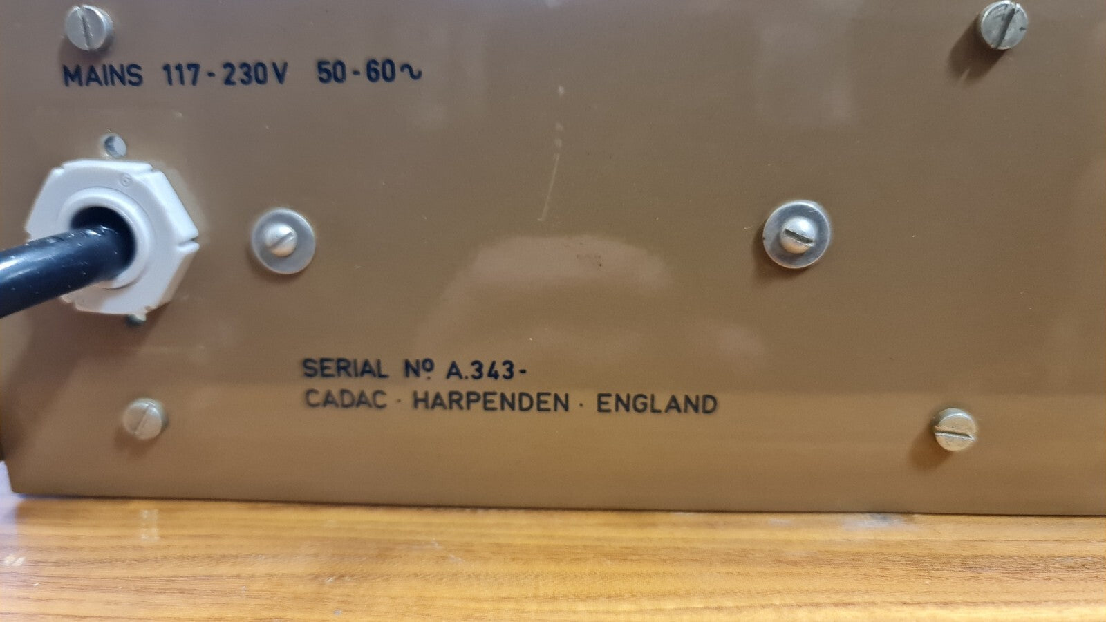 Cadac Custom Mastering Speakers set - With Amplifiers, and Crossover - Serviced