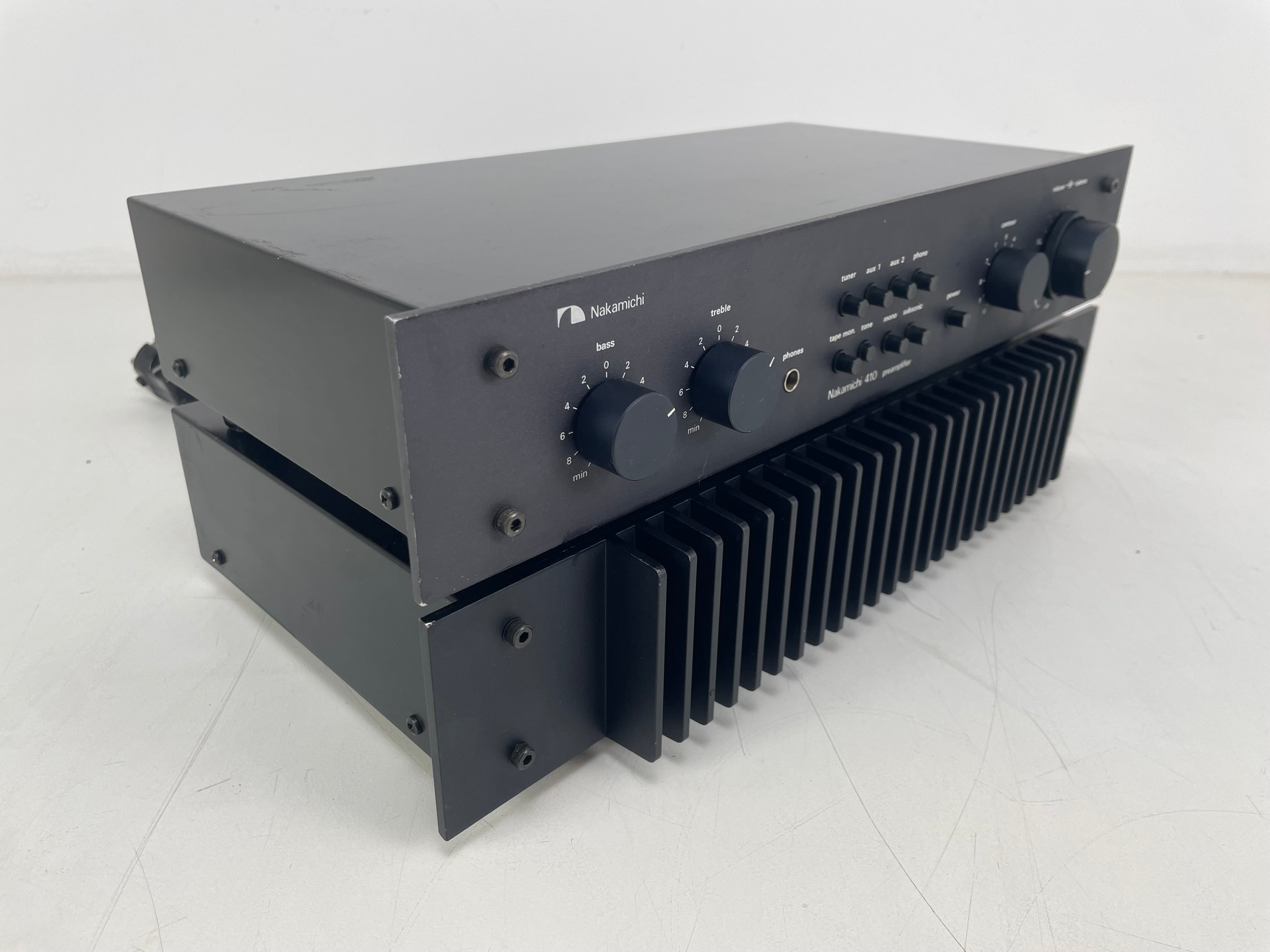 Nakamichi - 410/420 - Pre/Power-Amplifier Set - Serviced