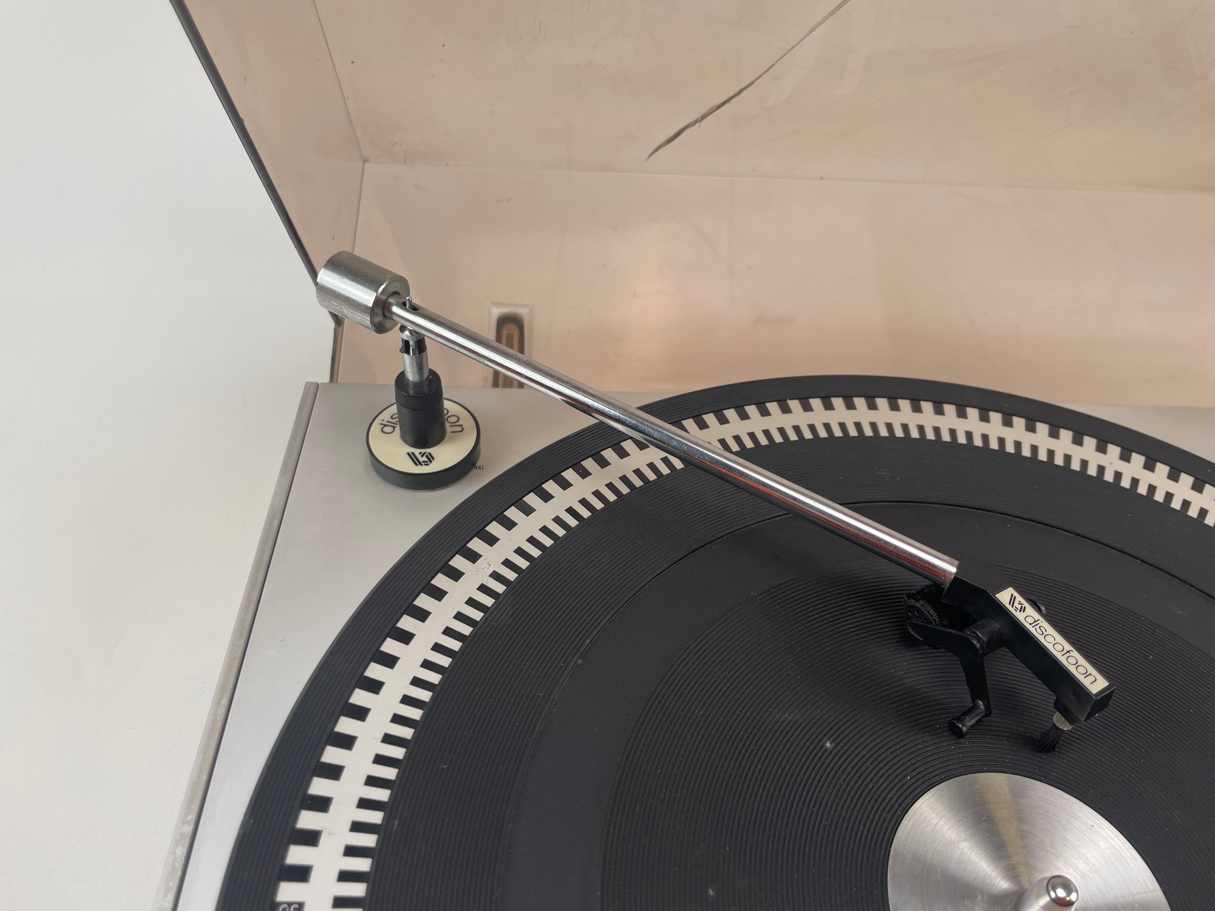 Philips - 212 Platenspeler - Riemaandrijving + Discofoonborstel
