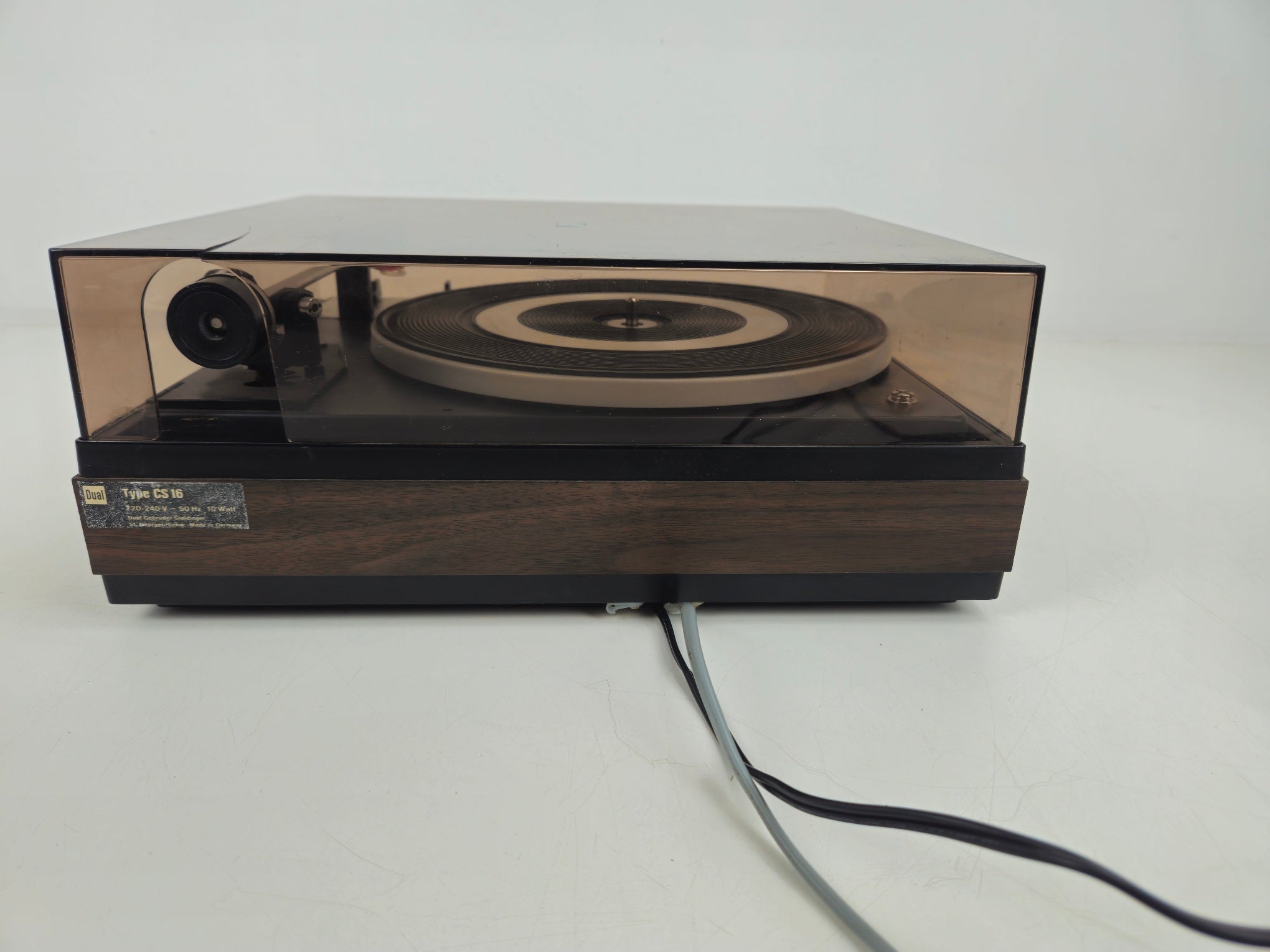 Dual - 1224 - 2-Speed Idler-Drive Turntable - CS 16 Plinth - DMS 200 Cartridge