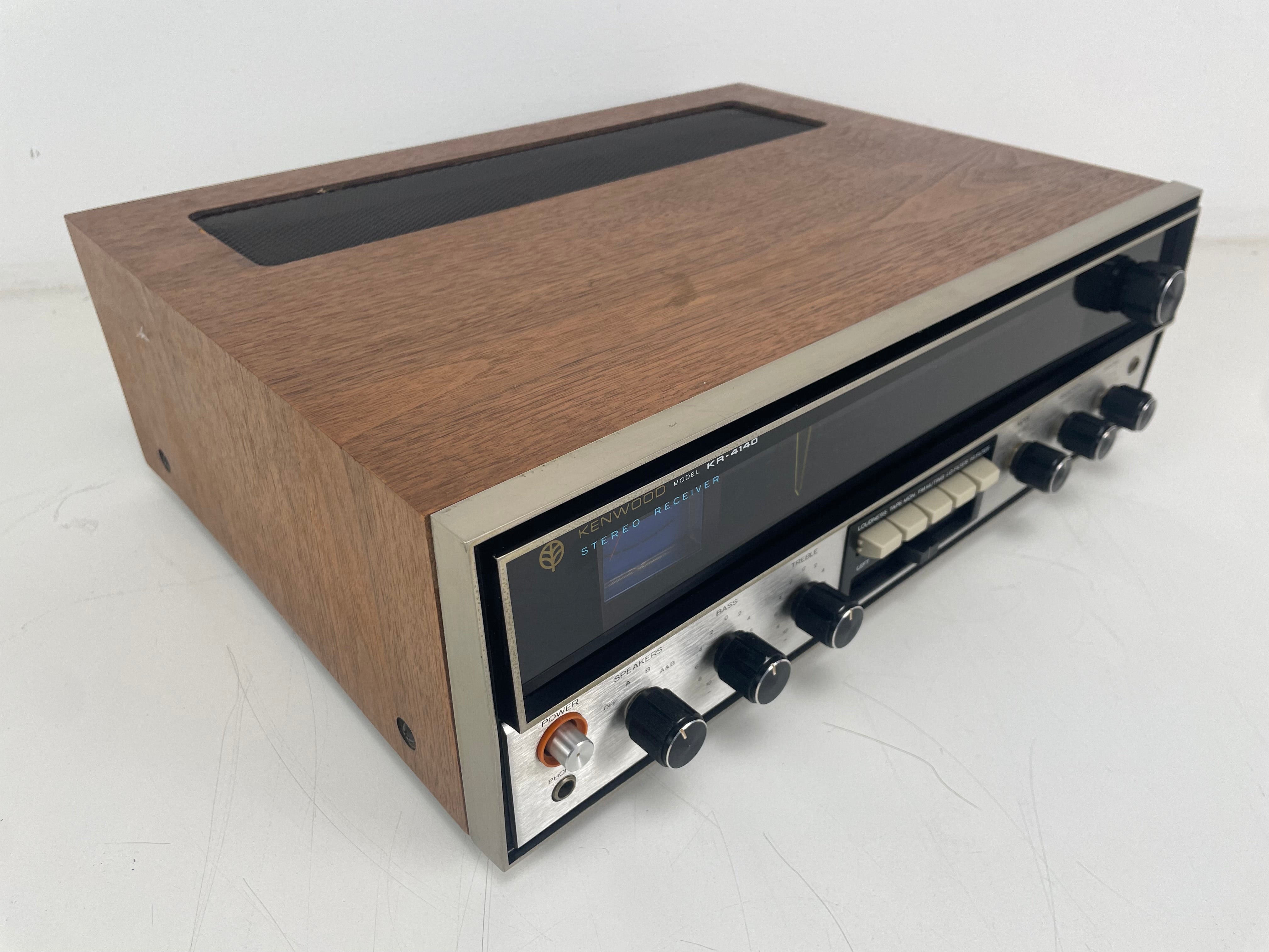 Kenwood - KR4140 - Stereo Receiver - Serviced (LED Installed/Recapped)