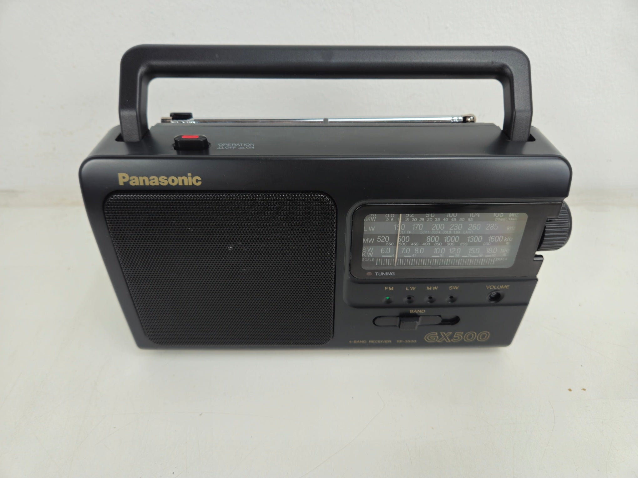 Panasonic - GX500 - FM-LW-MW-SW - Portable Receiver - As New