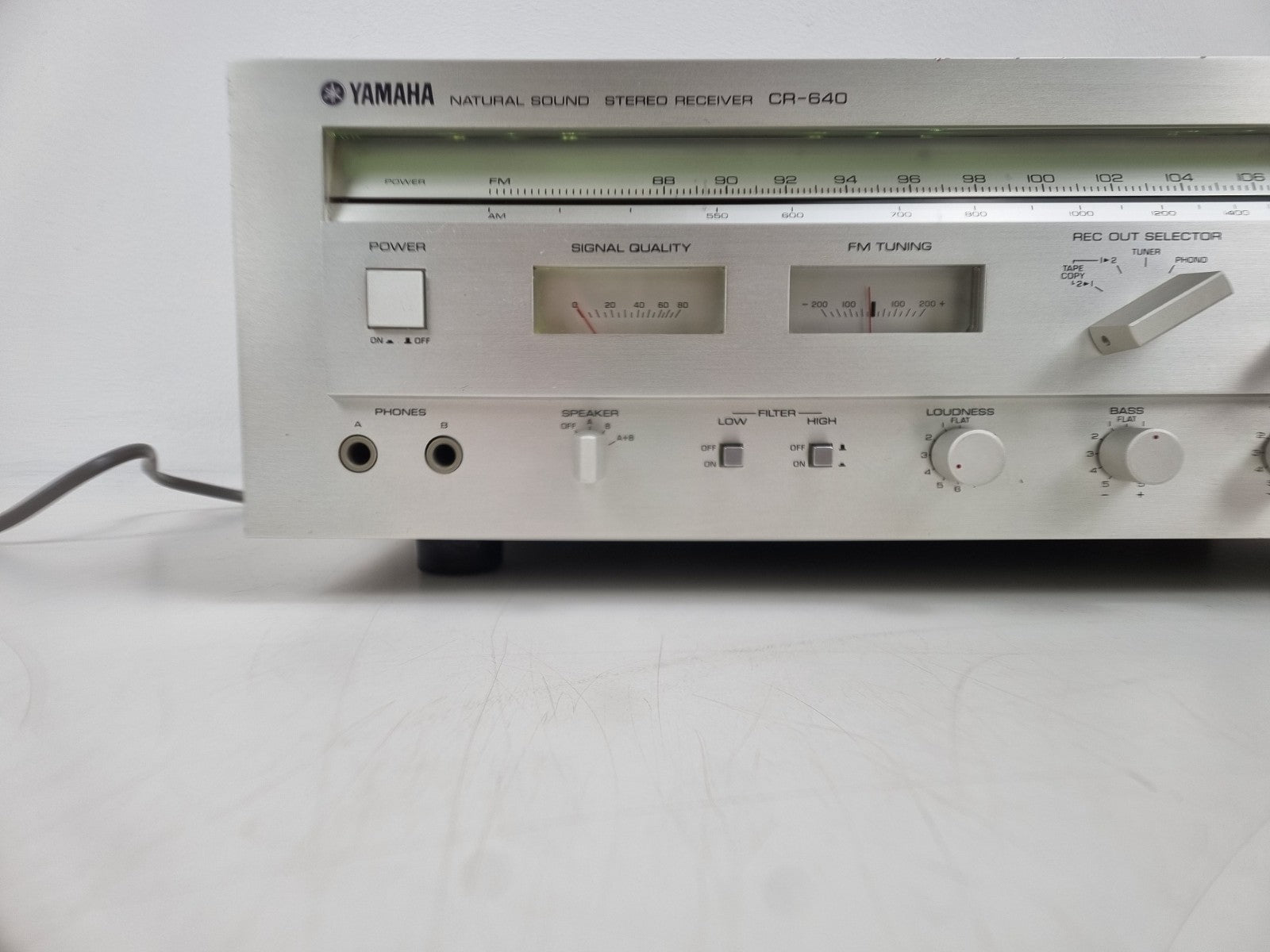 Yamaha CR-640 - Stereo-ontvanger - Onderhoud uitgevoerd