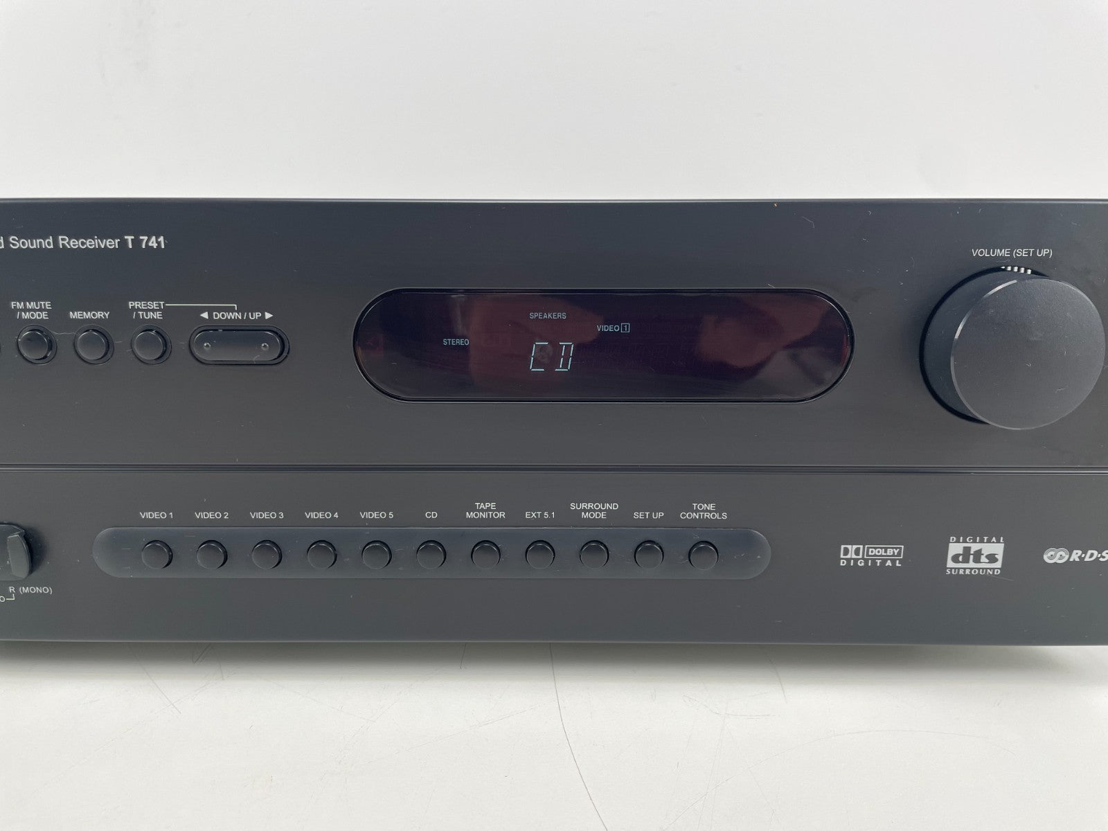 NAD T-741 Surround Receiver – 60 watts per channel into 8Ω