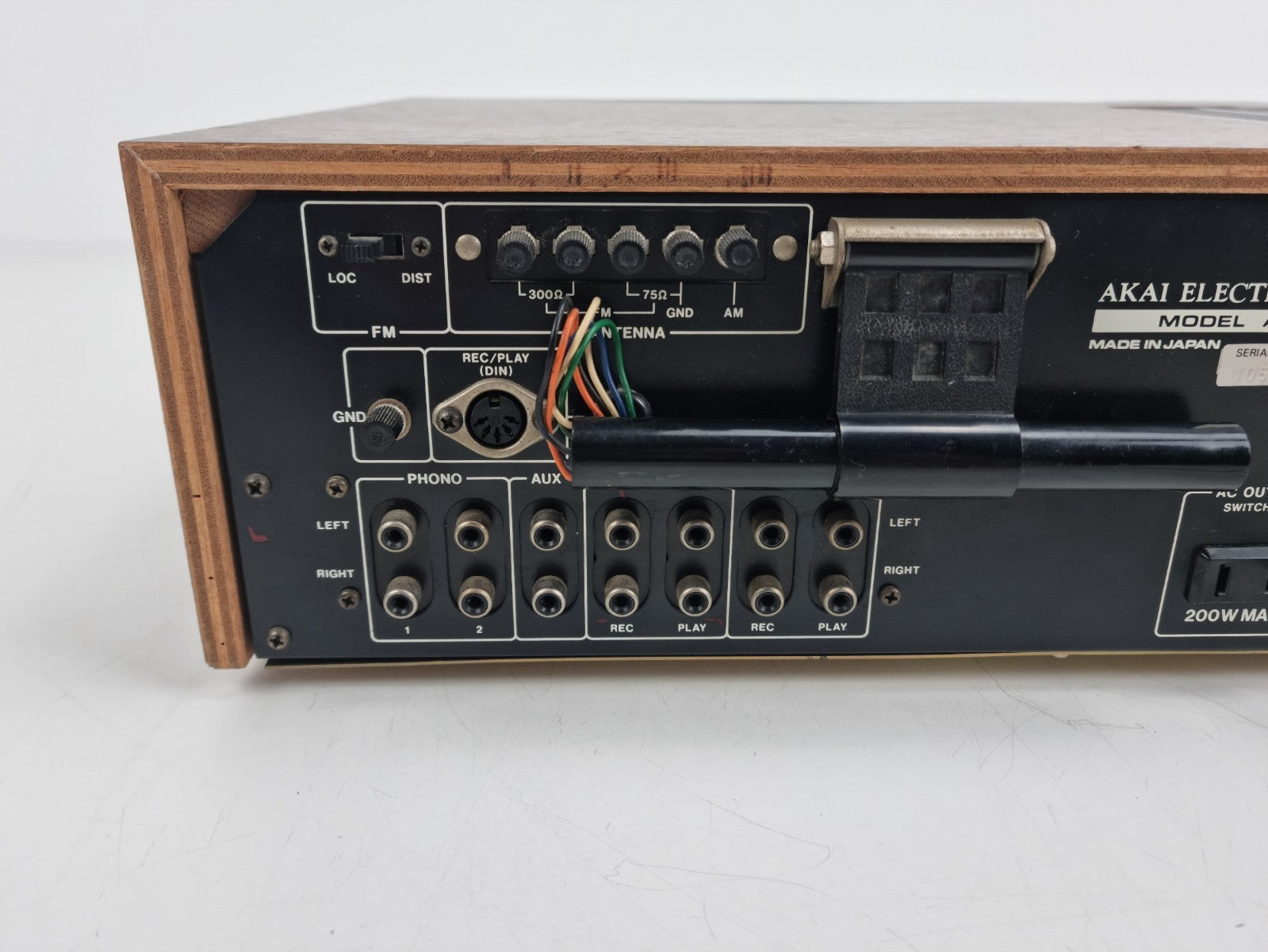 Akai AA 1030 Stereo Receiver - 30 watts per channel into 8 ohms