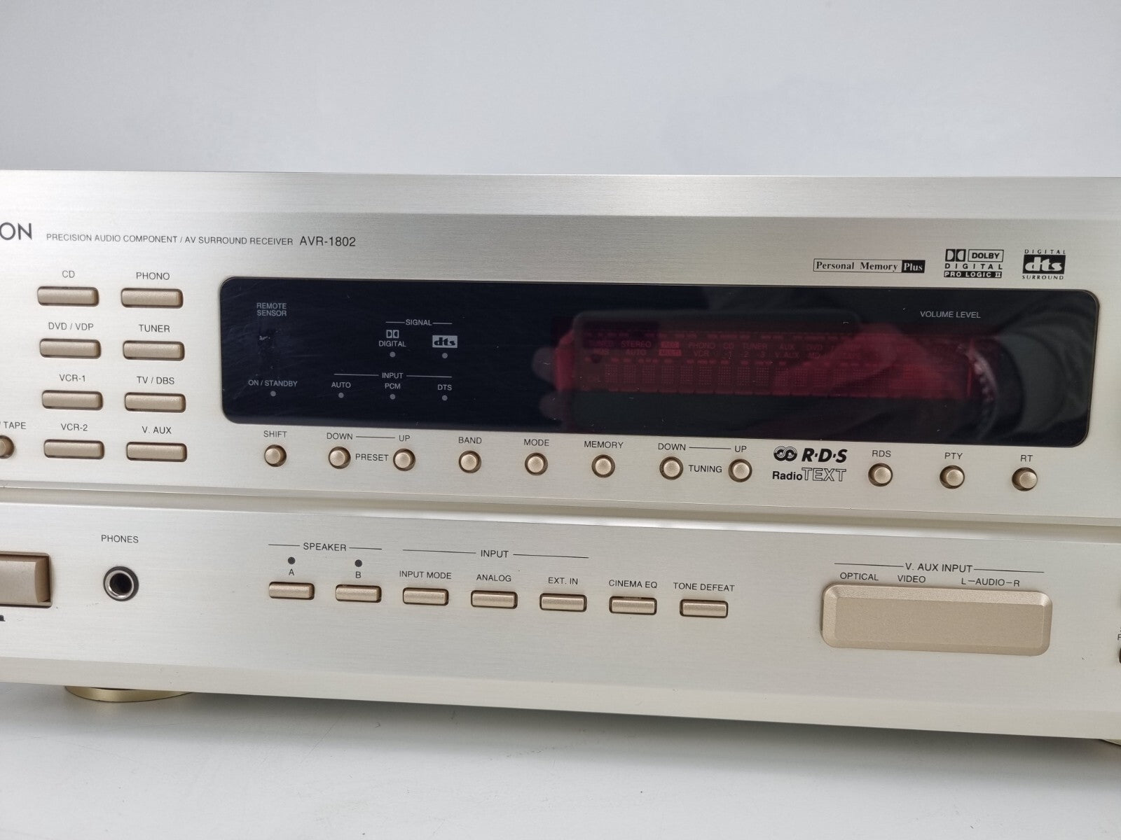 Denon AVR-1802 5.1 Stereo Receiver - Champagne