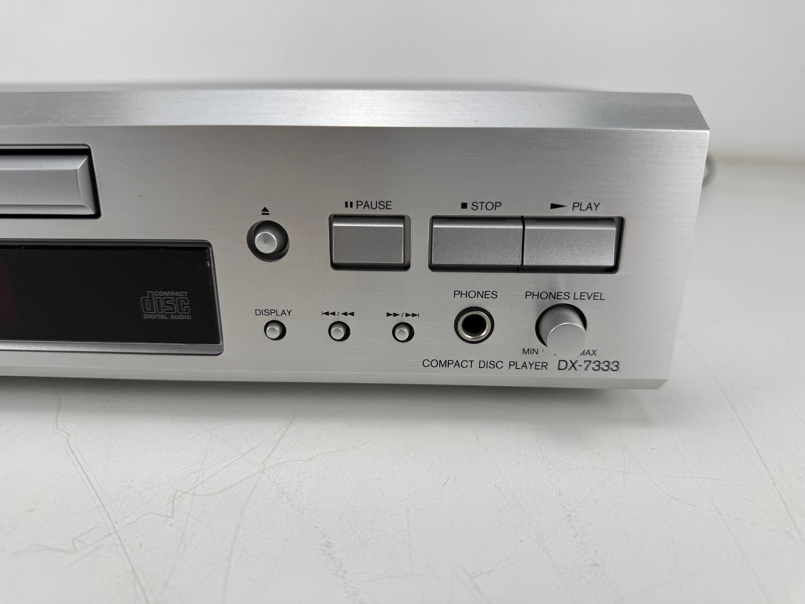 Onkyo DX-7333 Compact Disc Player With Original box - Remote Control - Manuals