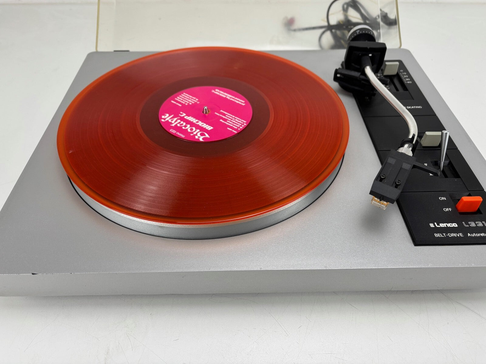Lenco L 331 Belt Drive Auto return turntable -