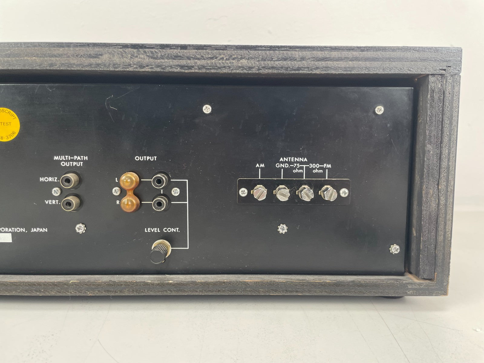 Luxman WL-550 Tuner – Serviced – US Plug / 220V – With Manual