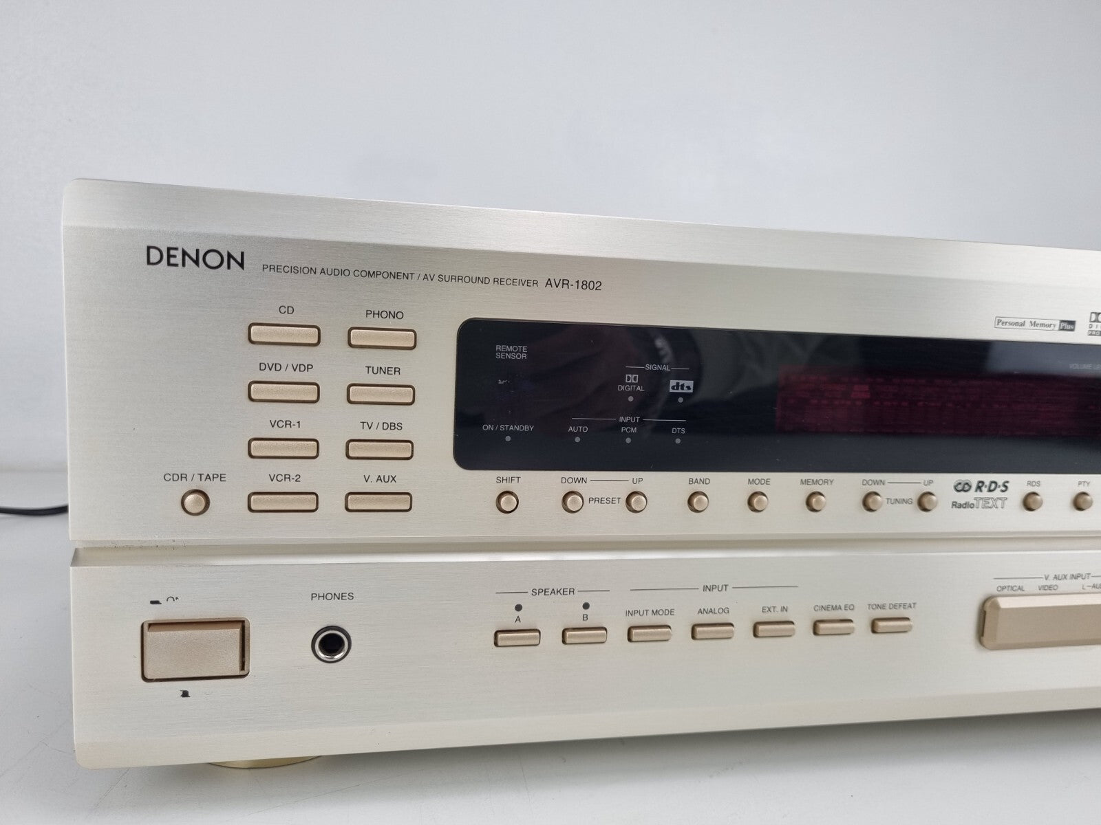 Denon AVR-1802 5.1 Stereo Receiver - Champagne