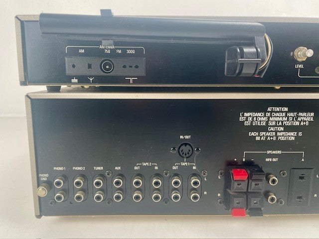 Aristona 6396 Integrated Amplier +  6198 AM/FM Synthesizer Tuner Set