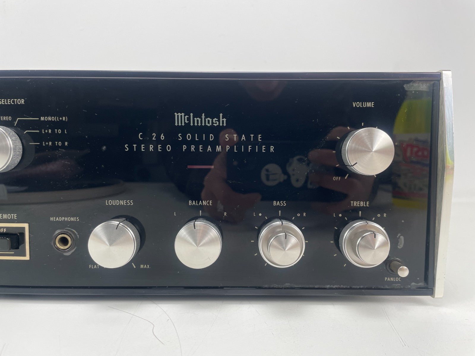 McIntosh C26 Stereo Preamplifier – Fully Serviced Recapped with Nichicons Manual