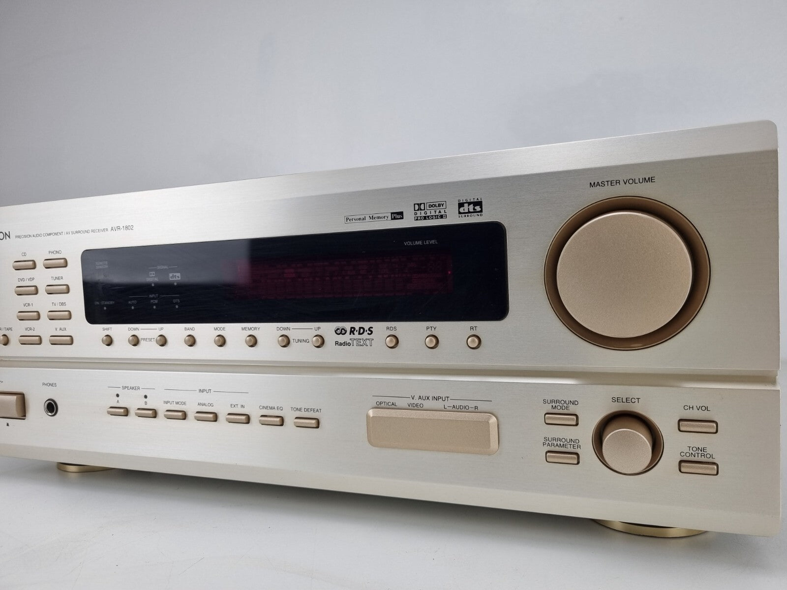 Denon AVR-1802 5.1 Stereo Receiver - Champagne