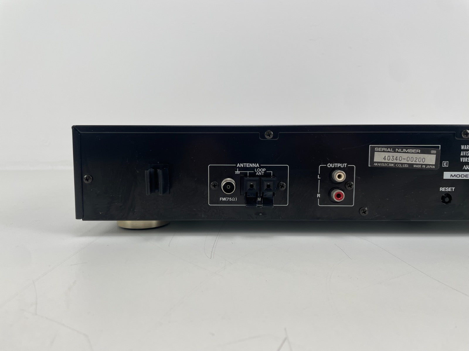 Akai AT-52L Stereo AM/FM-tuner – Zo goed als nieuw