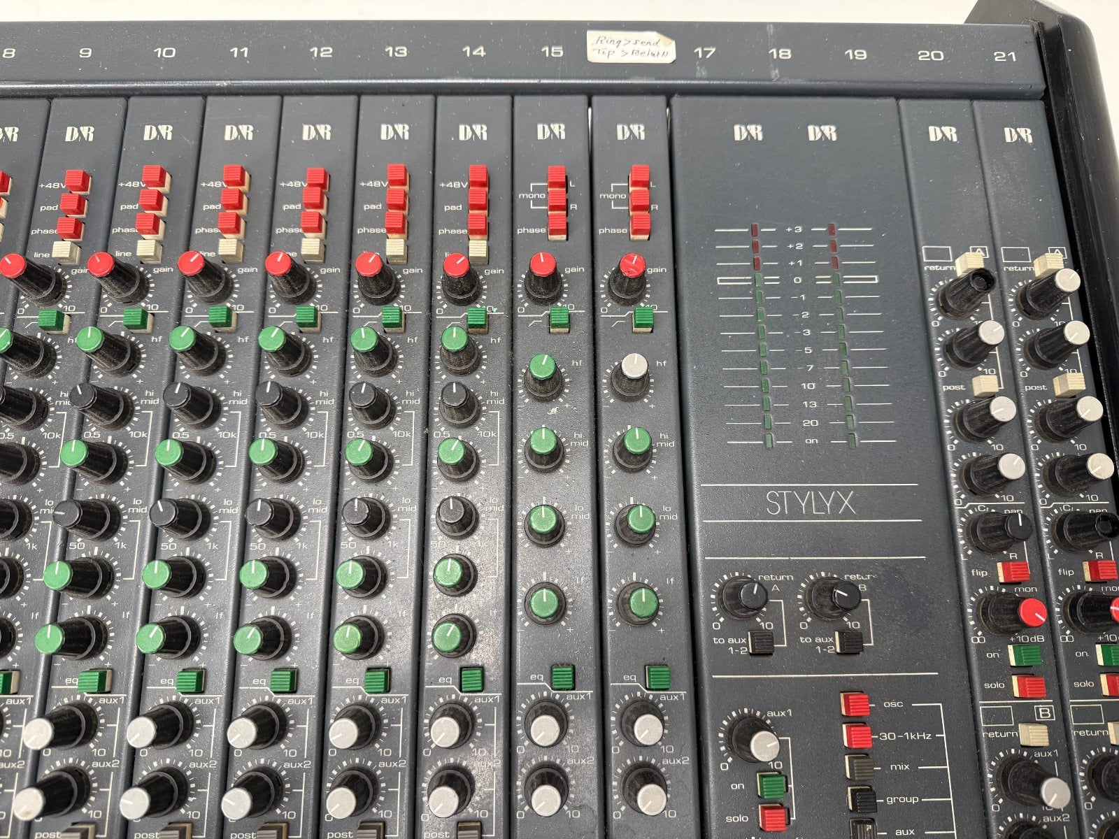 D&R Stylyx Modular Analog Mixer 16-4-2 - Inc. PSU