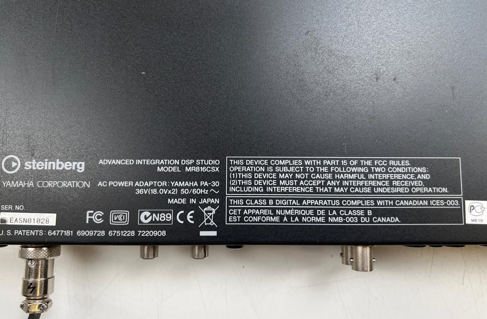 Steinberg MR816CSX Firewire audio-interface voor Mac en pc