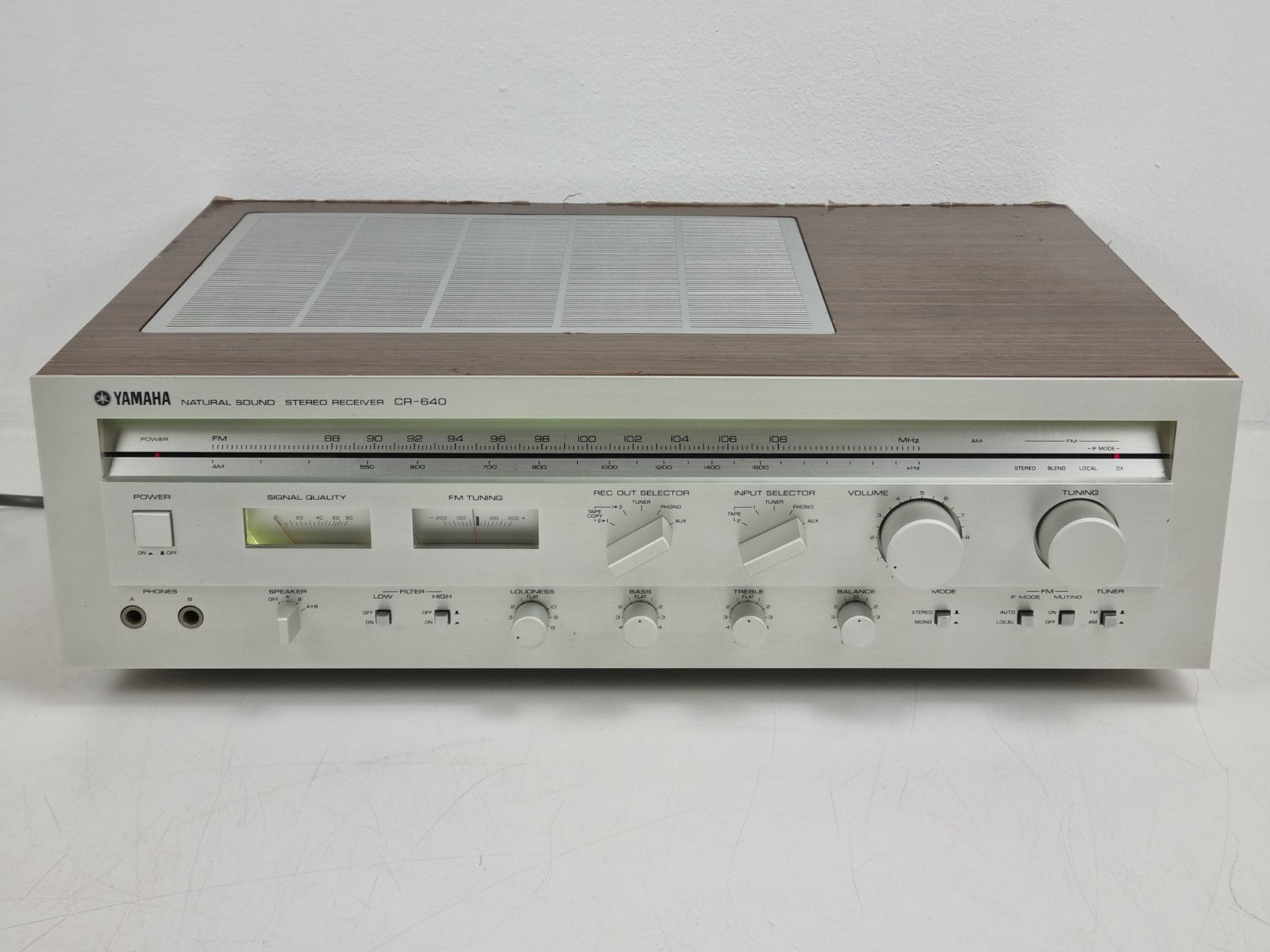 Yamaha CR-640 - Stereo-ontvanger - Onderhoud uitgevoerd