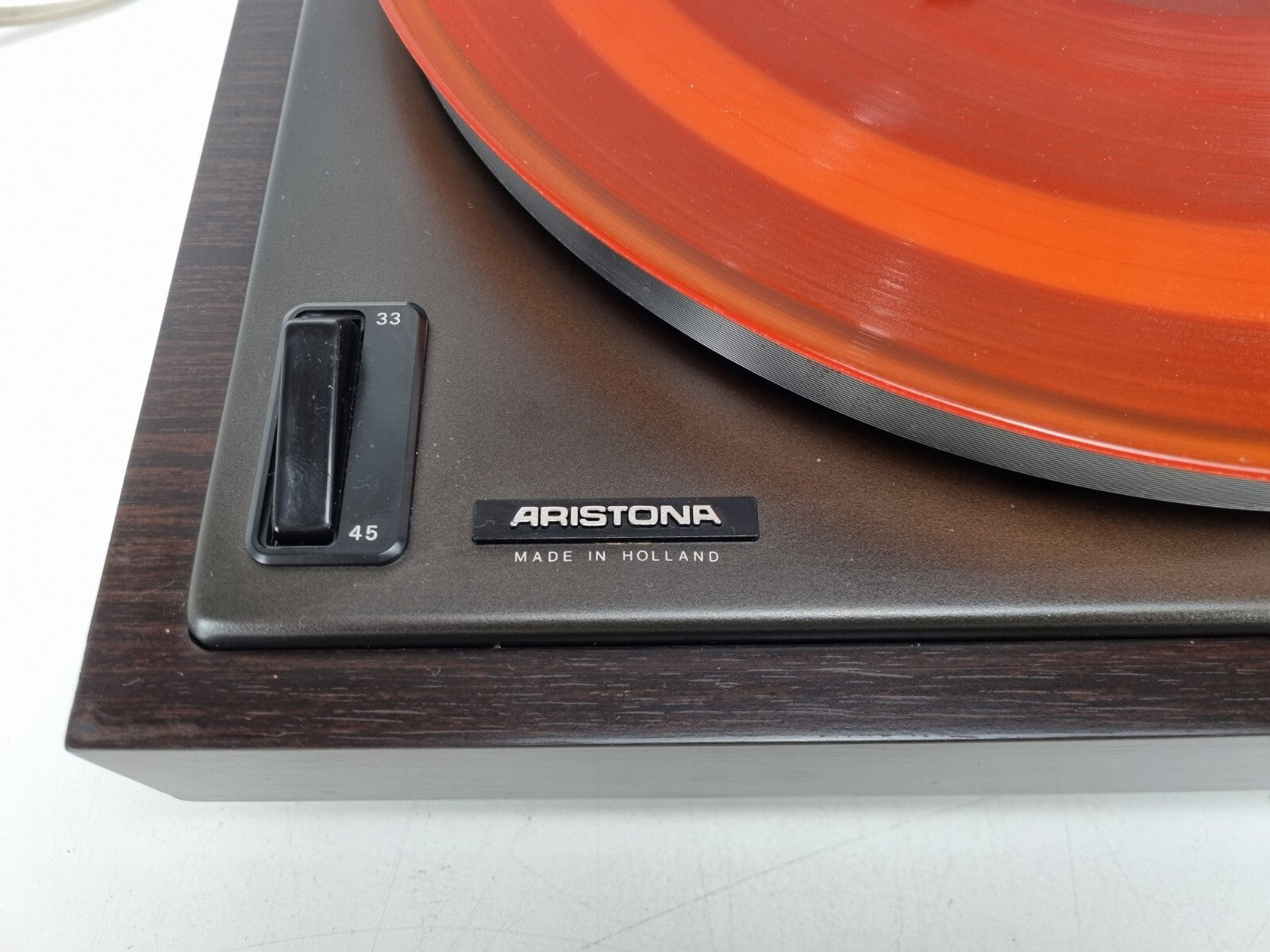Aristona 1418 automatische draaitafel - Gereinigd - Nieuwe snaren - Whit PHILIPS 400