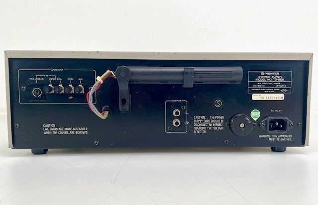 Pioneer TX-606 AM/FM Stereo Tuner - New scale lights