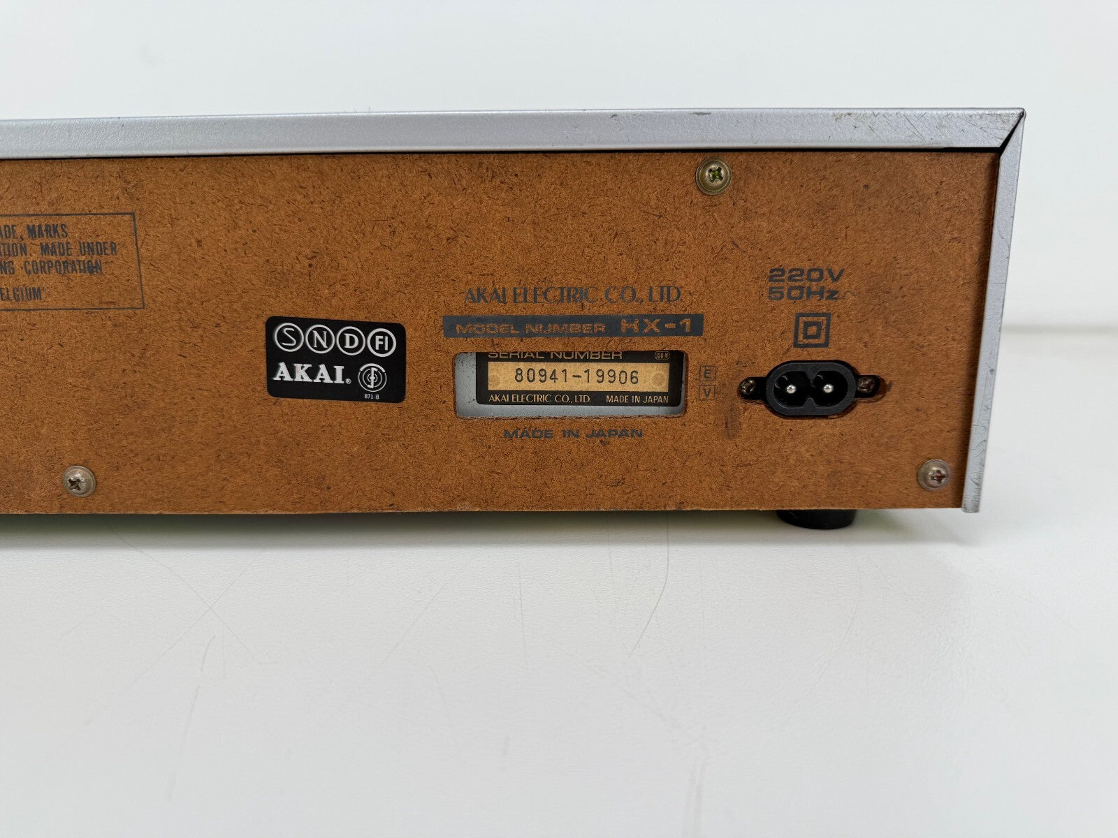 Akai HX - 1 Stereo Cassette Deck - Fully working
