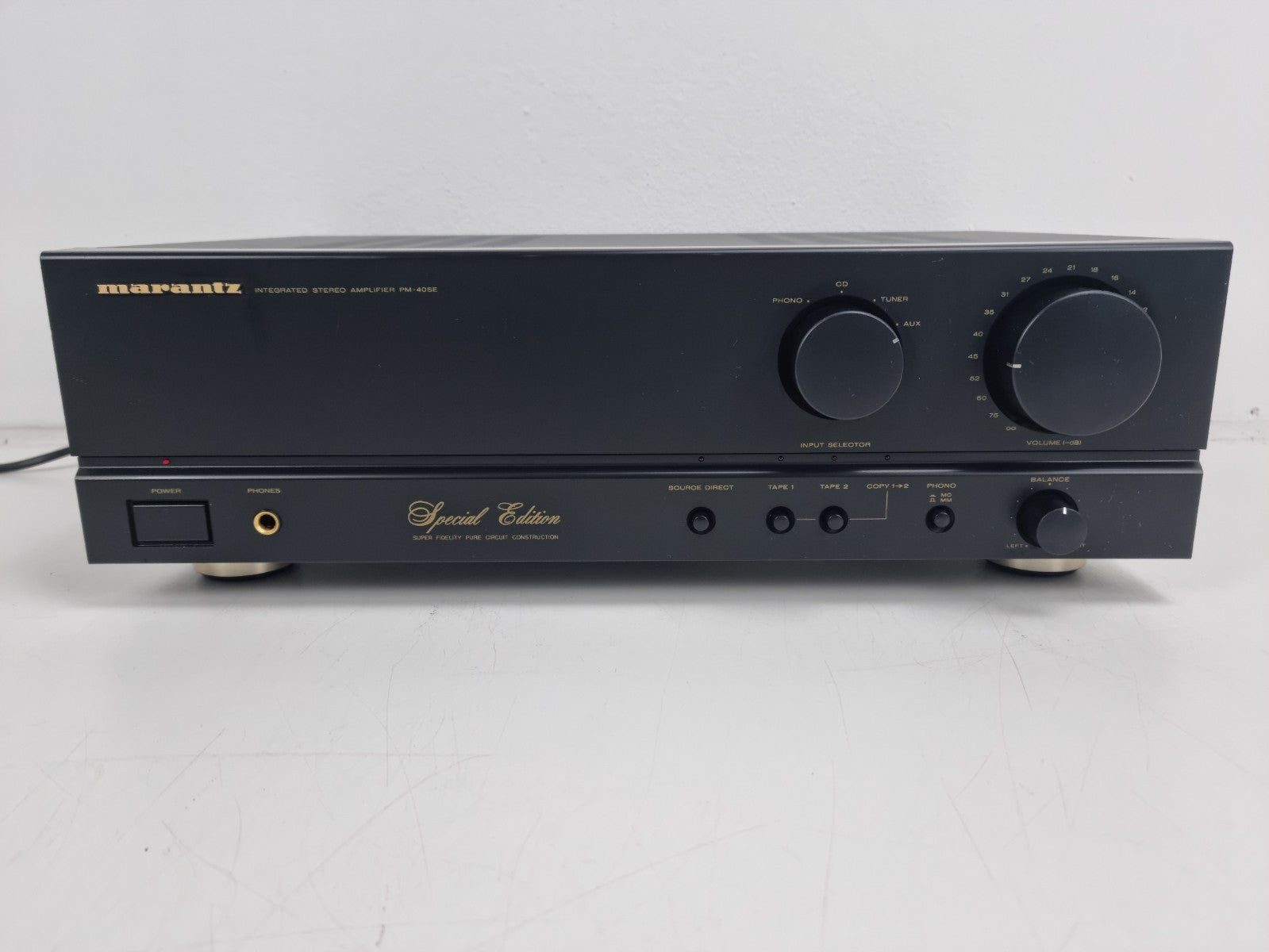 Marantz PM-40SE Stereo Integrated Amplifier- 43 watts per channel into 8Ω