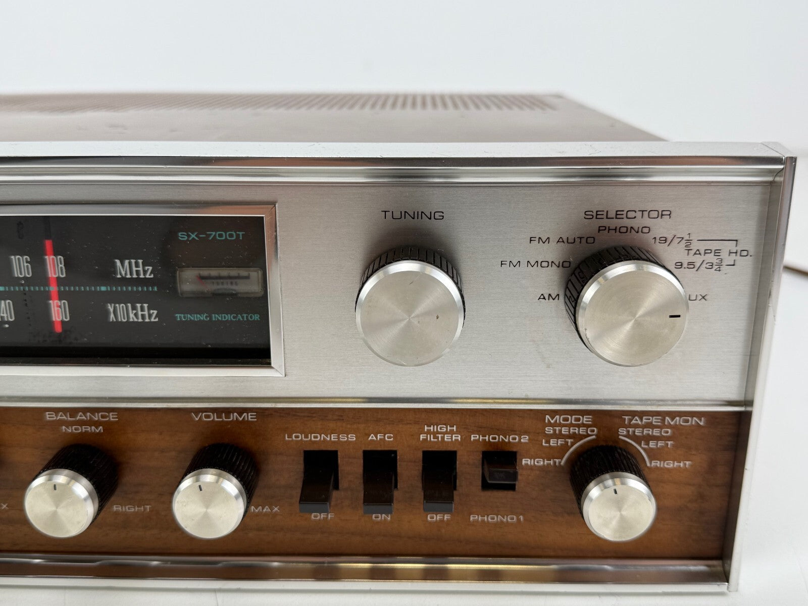 Pioneer SX-700T stereo receiver - gereviseerd/gedeeltelijk gereviseerd