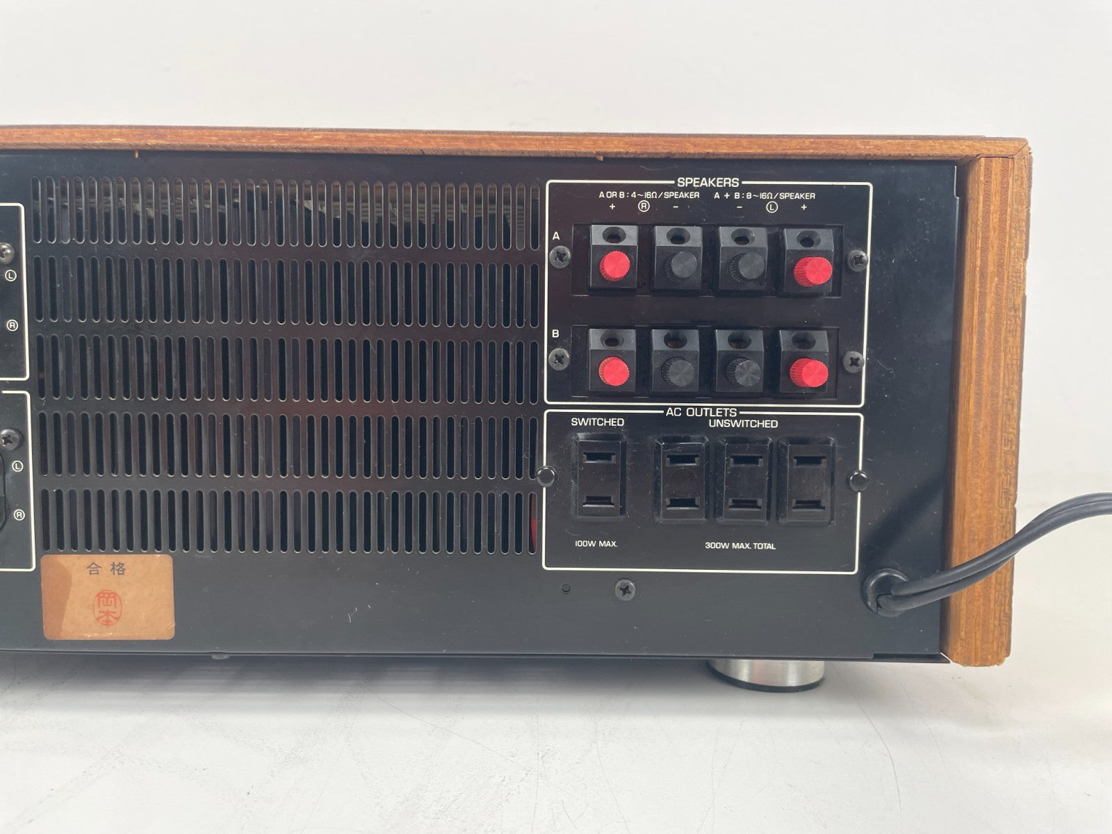 Yamaha CA-2000 Stereo Amplifier –  Serviced – 110V! - Original Import From Japan