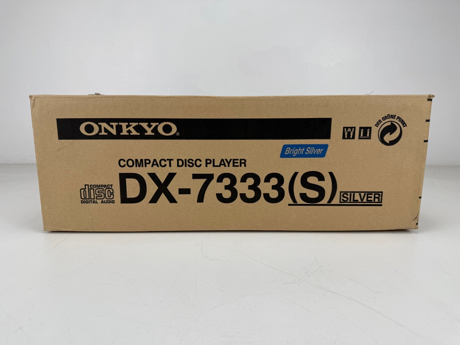 Onkyo DX-7333 Compact Disc Player With Original box - Remote Control - Manuals