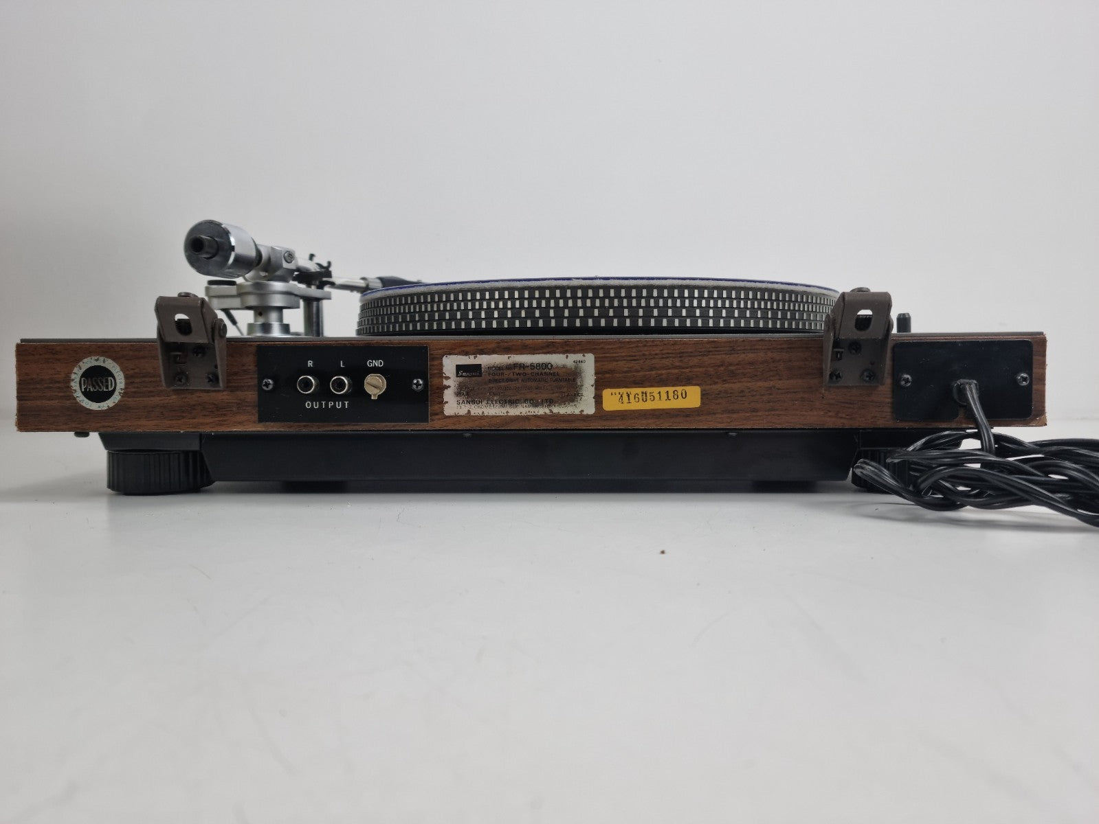 Sansui FR-5800 - In Original Box - New SV-202 Cartridge - No Dustcover
