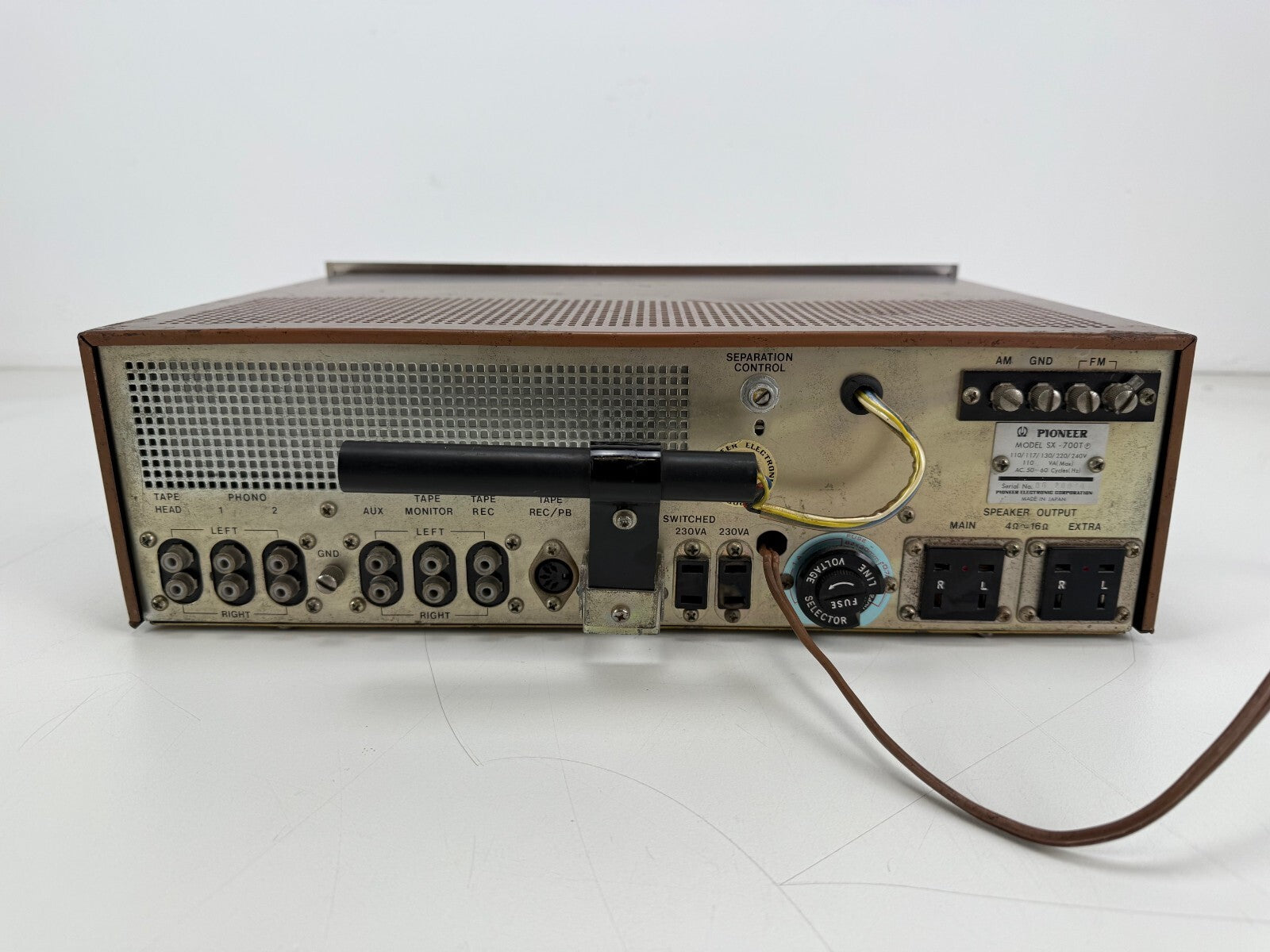 Pioneer SX-700T stereo receiver - gereviseerd/gedeeltelijk gereviseerd