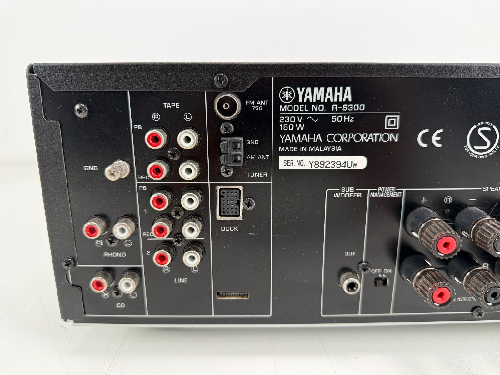 Yamaha R-S300 Natural Sound Receiver